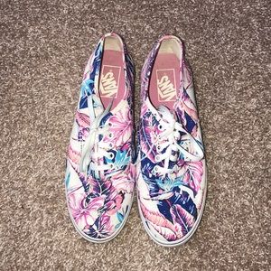 Floral Vans